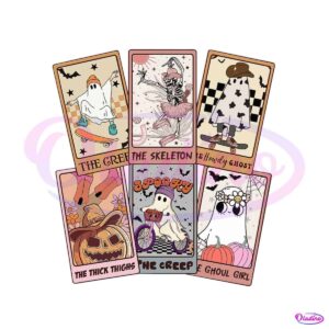 retro-halloween-ghost-tarrot-card-png-sublimation-file