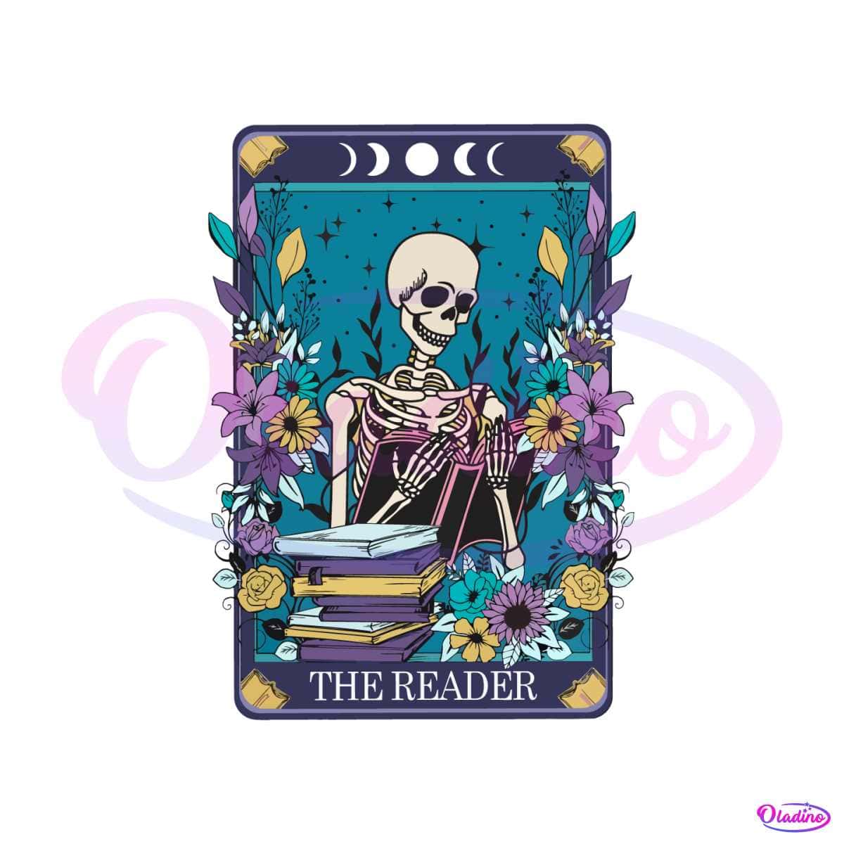 Tarot the Reader SVG Mystical Tarot Halloween SVG Cricut File