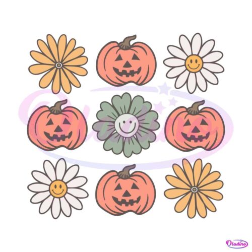 vintage-floral-pumpkins-svg-halloween-vibes-svg-download