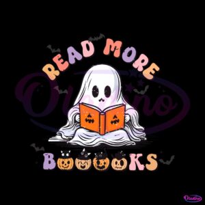 read-more-books-svg-spooky-teacher-ghost-svg-digital-file