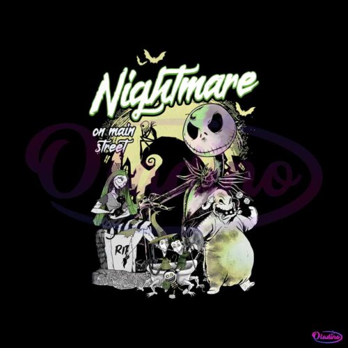 nightmare-on-main-street-jack-skellington-png-download