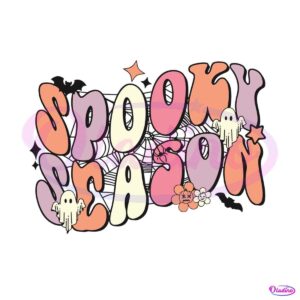 retro-floral-spooky-season-cute-ghost-svg-graphic-design-file