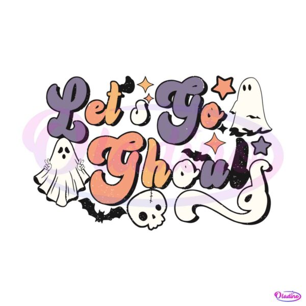 lets-go-ghouls-retro-halloween-spooky-season-svg-file