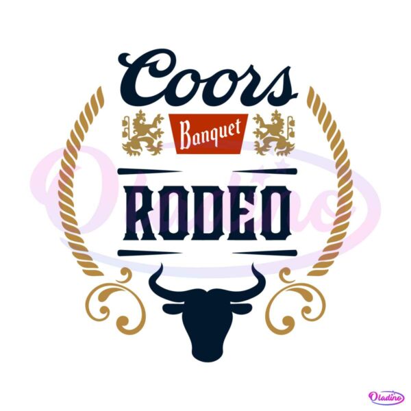 coors-banquet-logo-rodeo-bull-svg-graphic-design-file