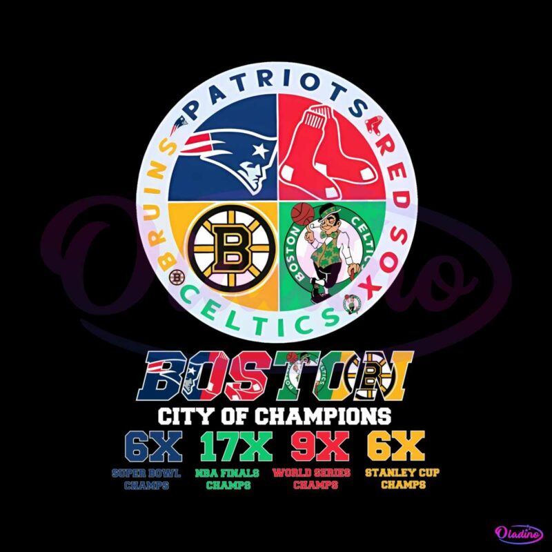 boston-city-of-champions-sport-team-logo-png-download