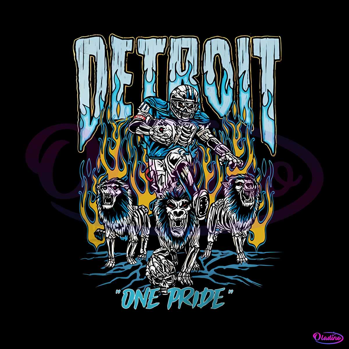 Detroit Lions One Pride T-Shirt