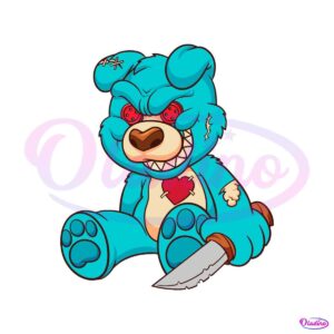 care-bears-teddy-bear-svg-halloween-horror-character-svg