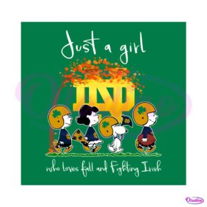 the-peanuts-just-a-girl-who-loves-fall-and-fighting-irish-svg