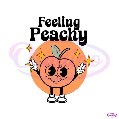 feeling-peachy-summer-svg-retro-summer-game-svg-file