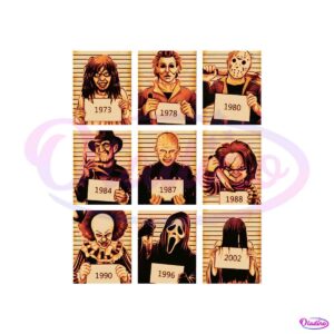 horror-characters-mugshot-png-horror-movie-friends-png