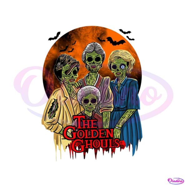 the-golden-ghouls-png-horror-halloween-blood-moon-png