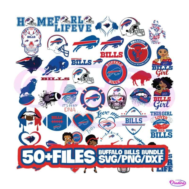 Buffalo Bills Svg,Buffalo Bills Bundle svg, Buffalo Bills logo, NFL Player  Files for Cricut Sublimation Files, NFL Football SVG - Bundle Cricut