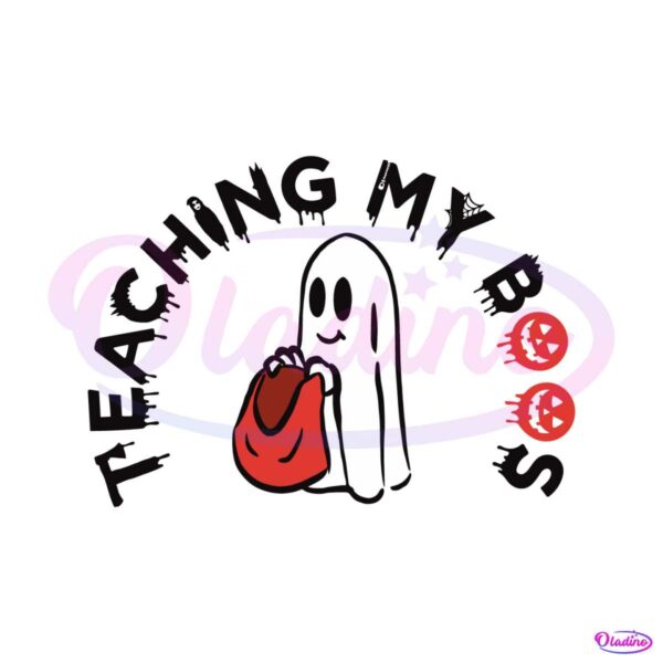 teaching-my-boos-halloween-retro-svg-digital-cricut-file