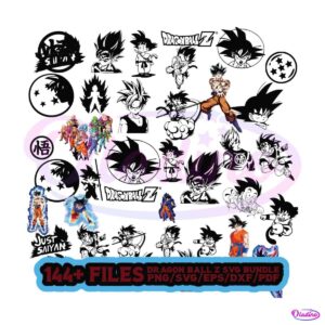 retro-dragon-ball-z-cartoon-svg-bundle-digital-files