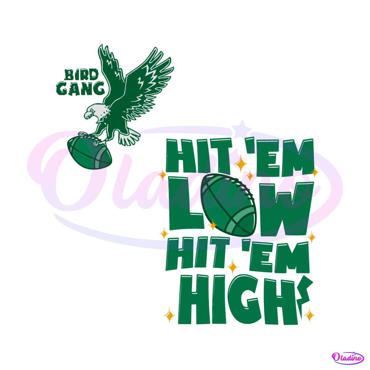 Bird Gang SVG, Eagles Football SVG, Philadelphia Eagles SVG