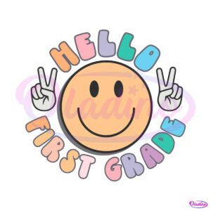 cute-hello-fifth-grade-level-smile-face-svg-digital-cricut-file