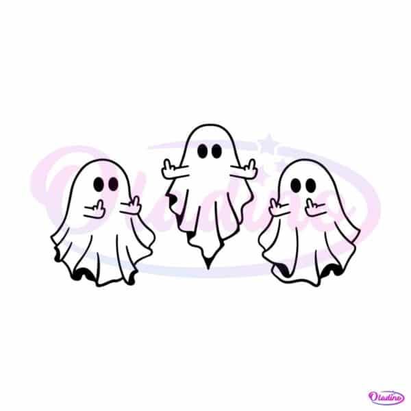 funny-halloween-ghost-middle-finger-svg