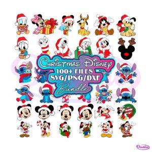 christmas-disney-charaters-svg-santa-claus-cartoon-svg-bundle