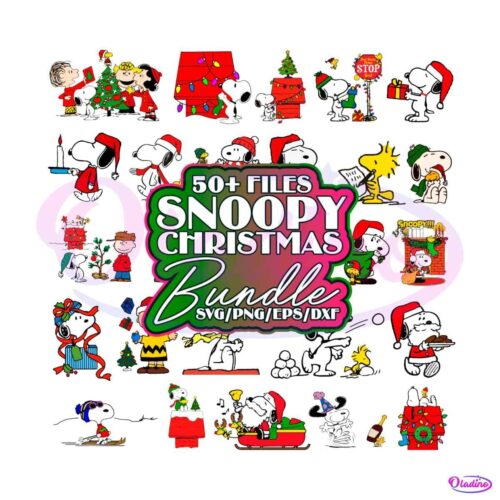 vintage-snoopy-christmas-svg-peanuts-cartoon-svg-bundle