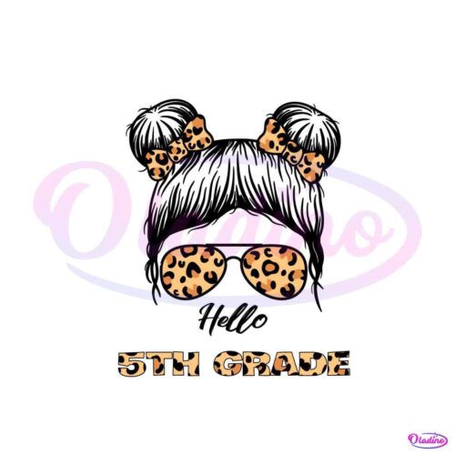 back-to-school-girl-hello-5th-grade-leopard-svg-cricut-file