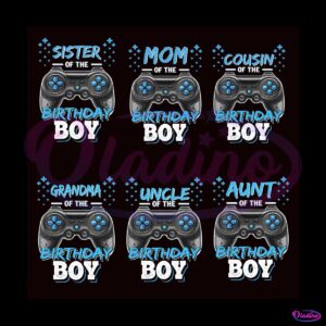 game-controller-family-members-of-the-birthday-boy-svg-bundle