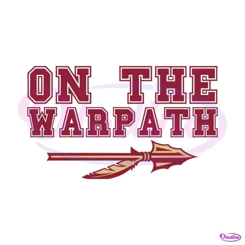 on-the-warpath-florida-college-football-svg-design-file