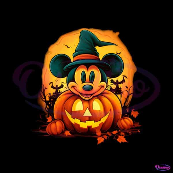 mickey-head-and-pumpkin-halloween-png-download