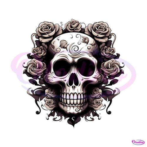 halloween-disney-rose-skull-png-sublimation-download