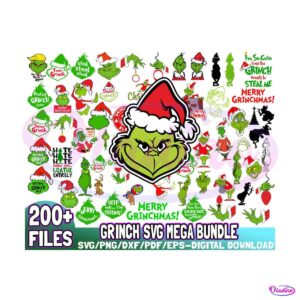 200-files-grinchmas-santa-claus-vibe-svg-bundle-download