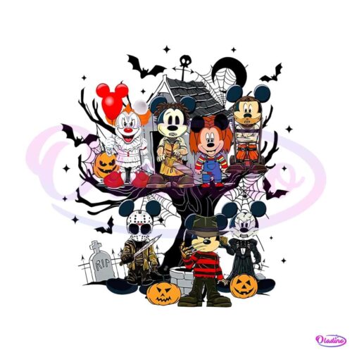 mickey-and-friends-horror-halloween-png-sublimation