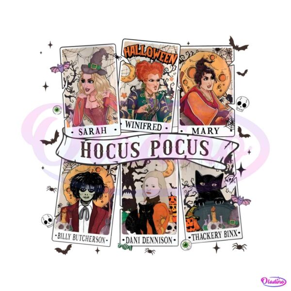 retro-disney-hocus-pocus-tarot-card-halloween-png-download