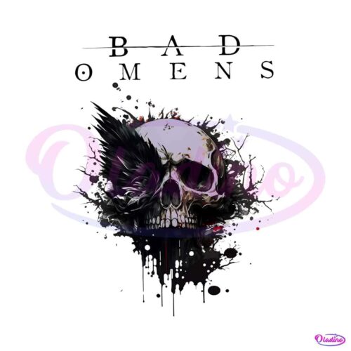 vintage-bad-omens-music-skull-png-sublimation-download