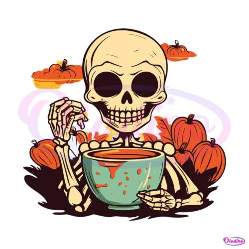 skeleton-drinking-tea-halloween-png-sublimation-file