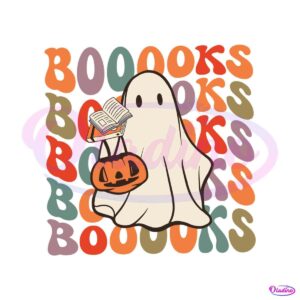 halloween-retro-ghosts-reading-books-teacher-librarian-svg