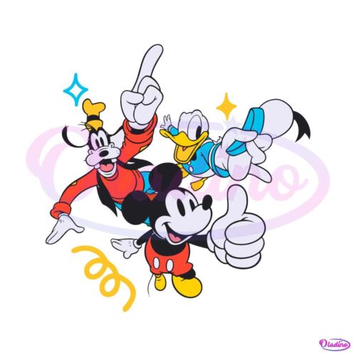 mickey-goofy-donlad-disney-friends-svg-digital-cricut-file