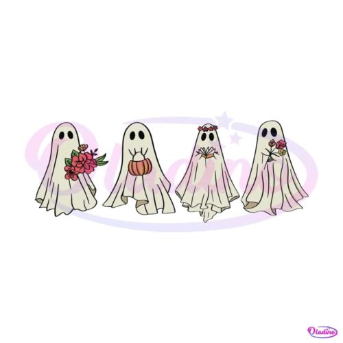 retro-halloween-floral-ghost-svg-cutting-digital-file