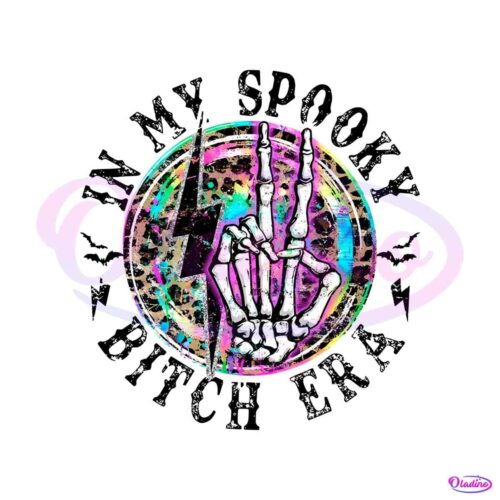 in-my-spooky-bitch-era-halloween-skeleton-png-download