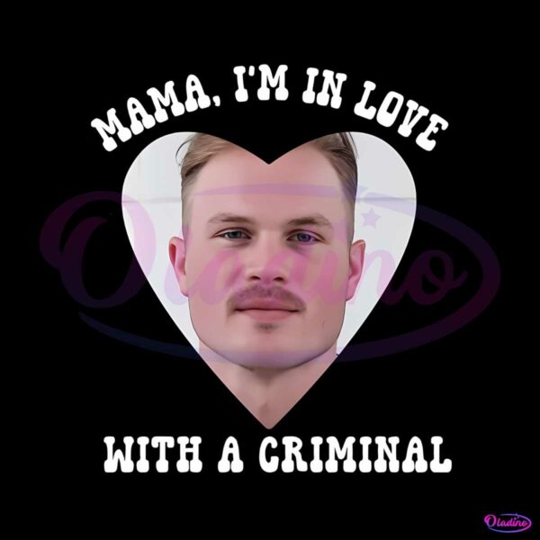 Zach Bryan Mama Im In Love With A Criminal PNG Download