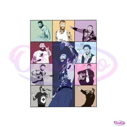 retro-post-malone-the-eras-tour-png-sublimation-download