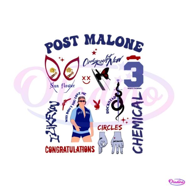 vintage-post-malone-songs-svg-one-right-now-svg-download