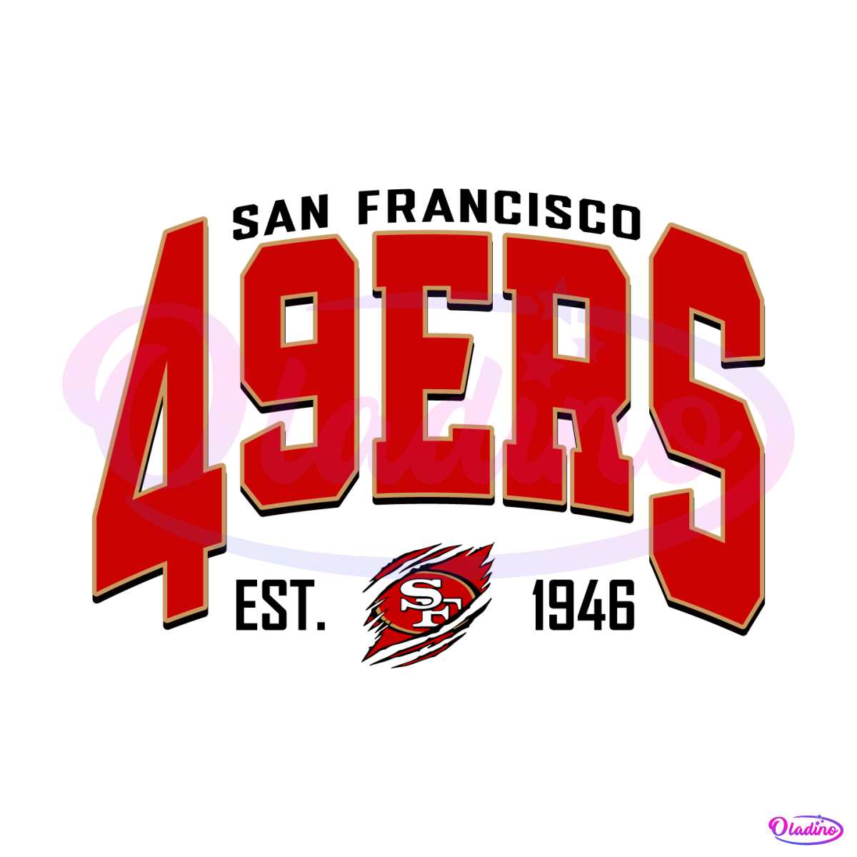 49ers logo vintage