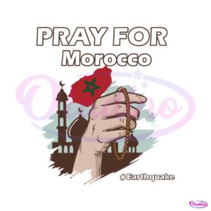 vintage-pray-for-morocco-svg-morocco-earthquake-svg-file