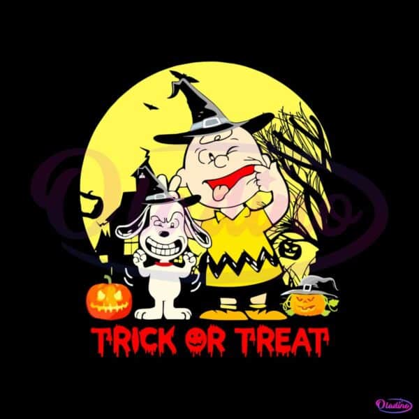 snoopy-and-charlie-brown-trick-or-treat-halloween-svg-file