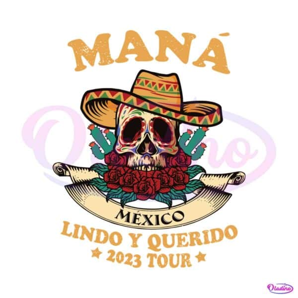 Halloween Mana Concert Mexico Lindo Y Querido Tour SVG