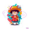cute-monkey-d-luffy-one-pieace-character-png-download