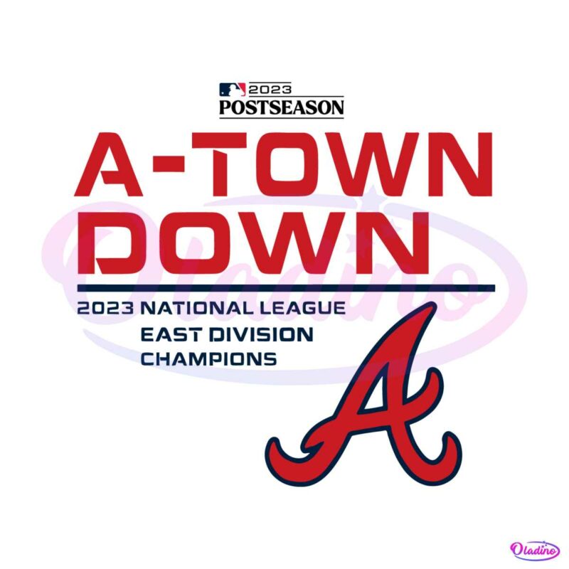 atlanta-braves-a-town-down-2023-nl-east-champions-svg