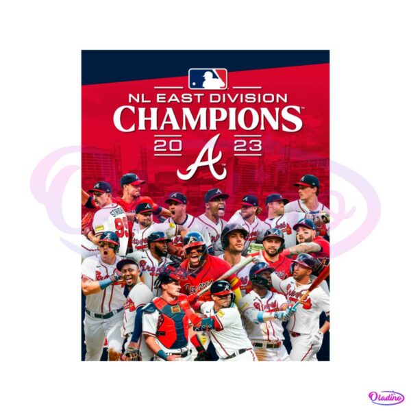 the-atlanta-braves-are-2023-nl-east-champions-png-download