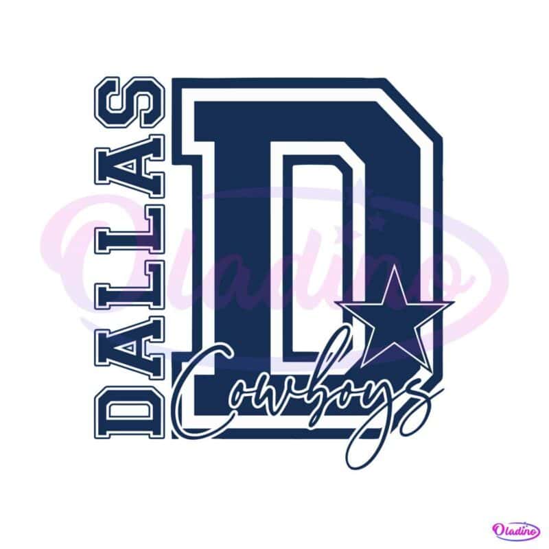 Dallas Cowboys Logo NFL Team SVG Football Team File For Cricut