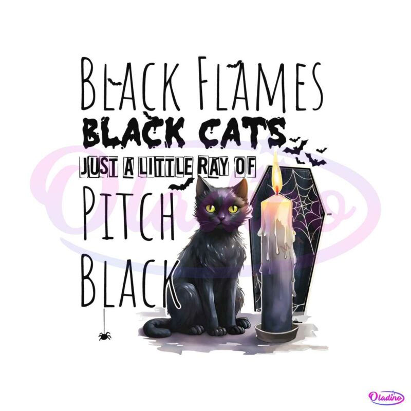 black-flames-black-cats-just-a-little-ray-of-pitch-black-svg