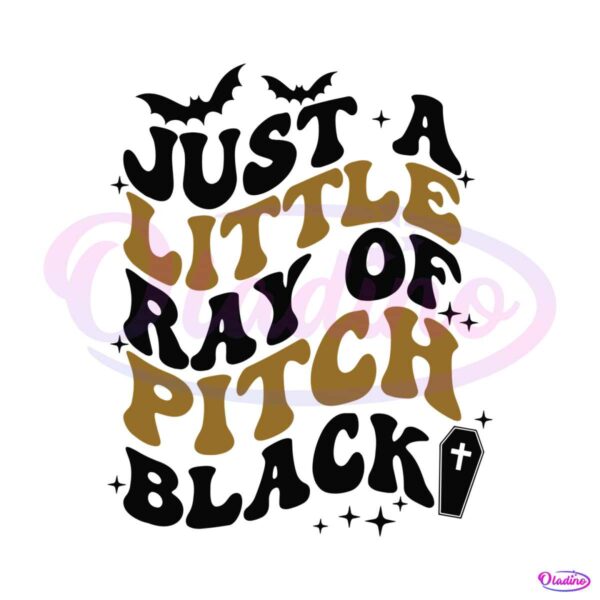 retro-just-a-little-ray-of-pitch-halloween-svg-digital-file